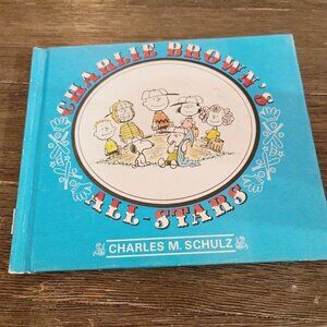 Vintage 1960s Charlie Brown's All-stars 1st Edition Picture Book Charles Schultz